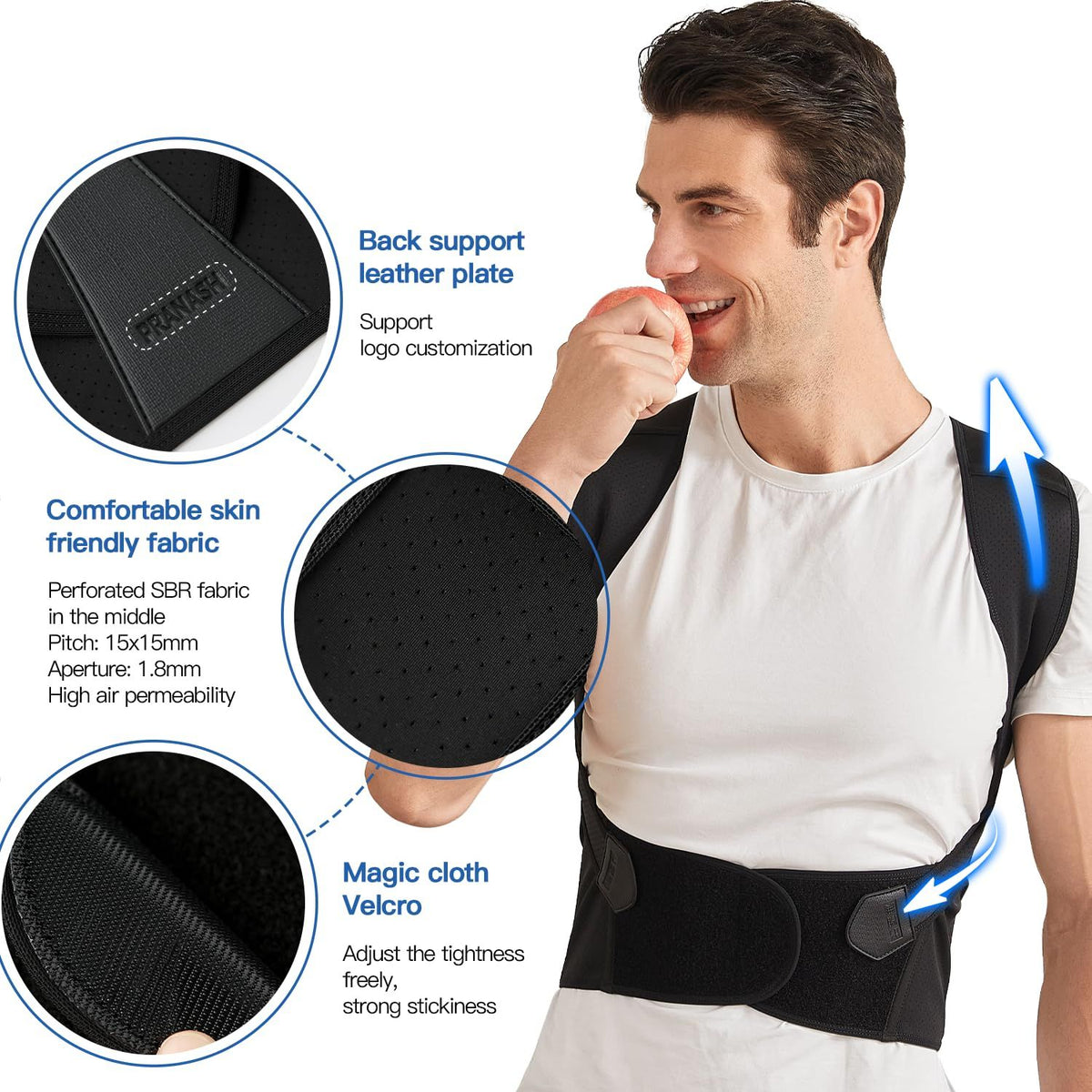 Back Support & Posture Corrector Belt